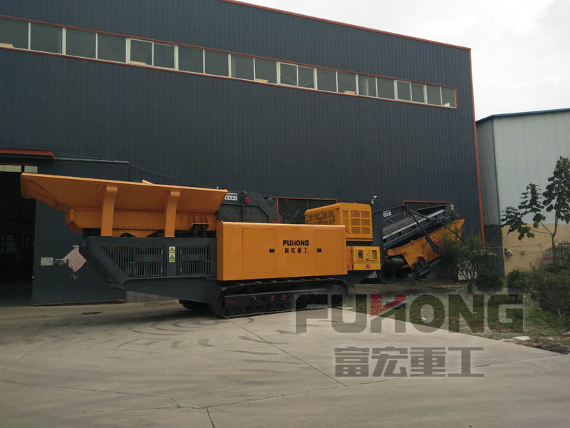 移動碎石機廠家產(chǎn)品優(yōu)勢－履帶式/輪胎式生產(chǎn)優(yōu)勢