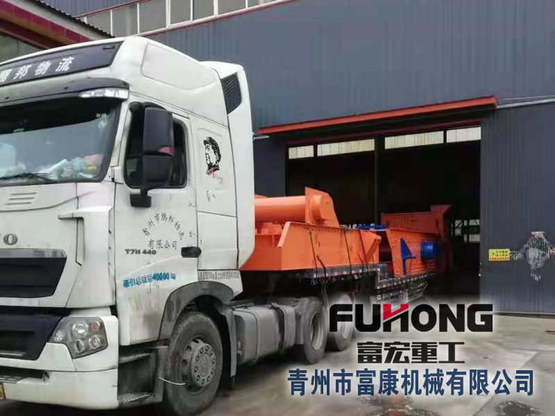 青州破碎機發(fā)貨現場